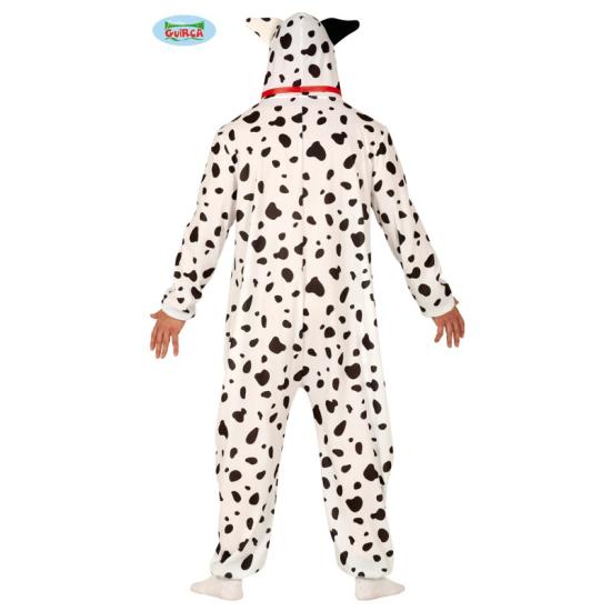 Pijama de fantasia de dálmata para adulto