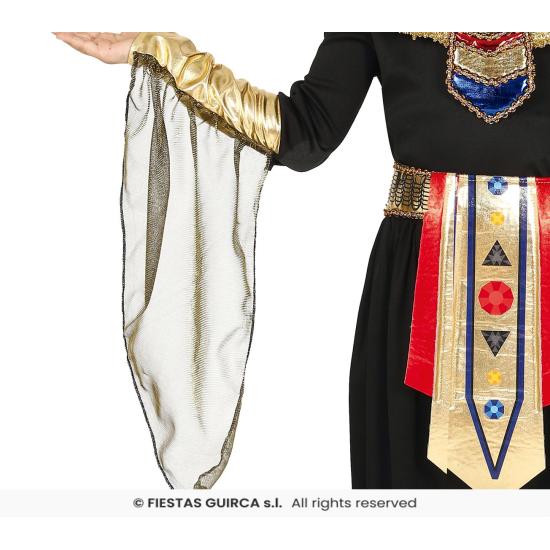 Fato de egípcio preto para menina