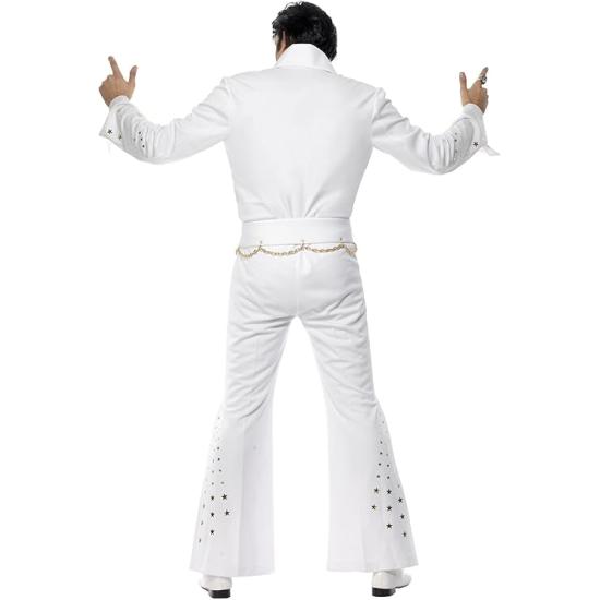 Fato de Rei do Rock Elvis Deluxe para homem