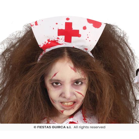 Fato de enfermeira sangrenta para menina Fato de enfermeira sangrenta para menina