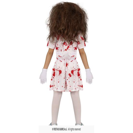 Fato de enfermeira sangrenta para menina Fato de enfermeira sangrenta para menina