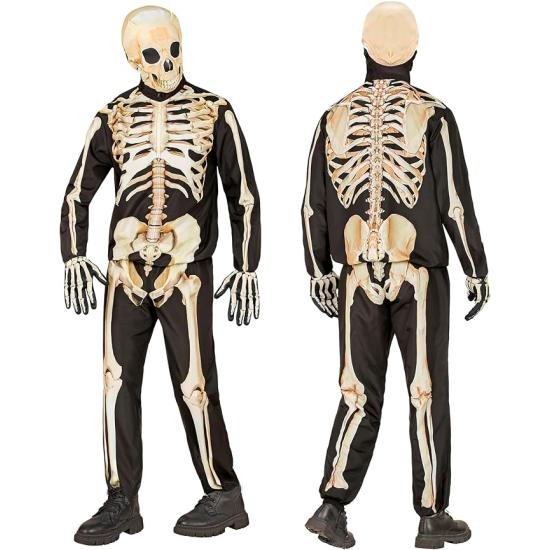 FAST COSTUME Fantasia de esqueleto infantil