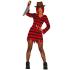 Fato de Freddy Krueger para mulher