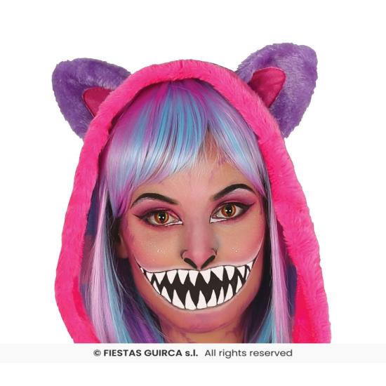 Fato de gato Alice Cheshire para adulto