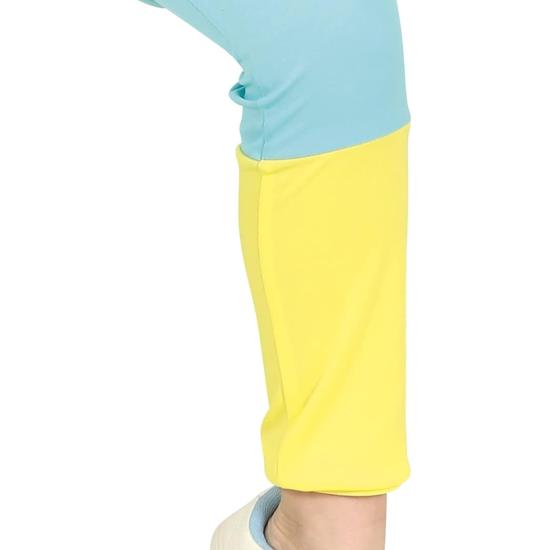 Fantasia de ginasta dos anos 90 para menina