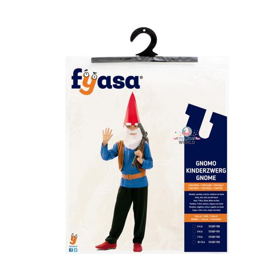 Fantasia de gnomo infantil