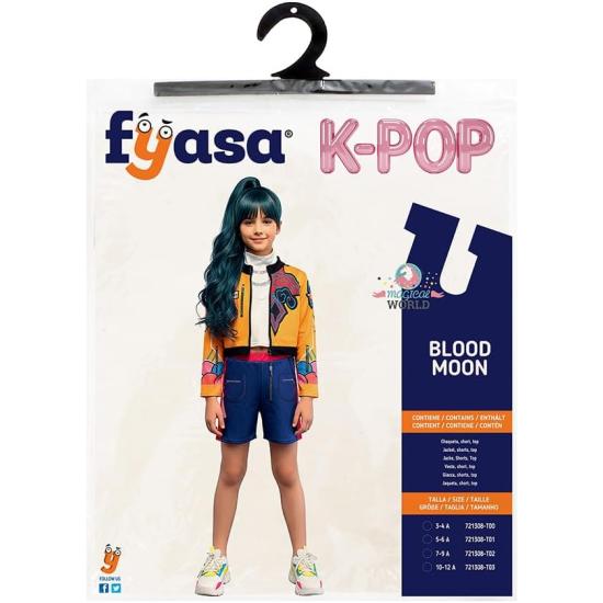 Fantasia de Guerreira K-Pop Rumi Huntrix