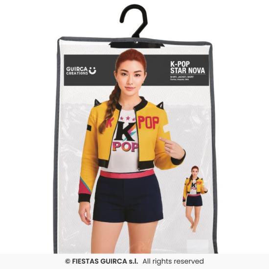 Fantasia de Guerreira Rumi K-Pop para Mulheres