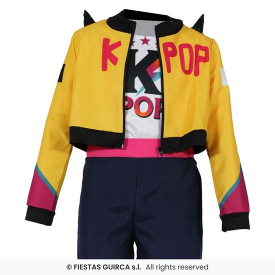 Fantasia de Guerreira Rumi K-Pop para Mulheres