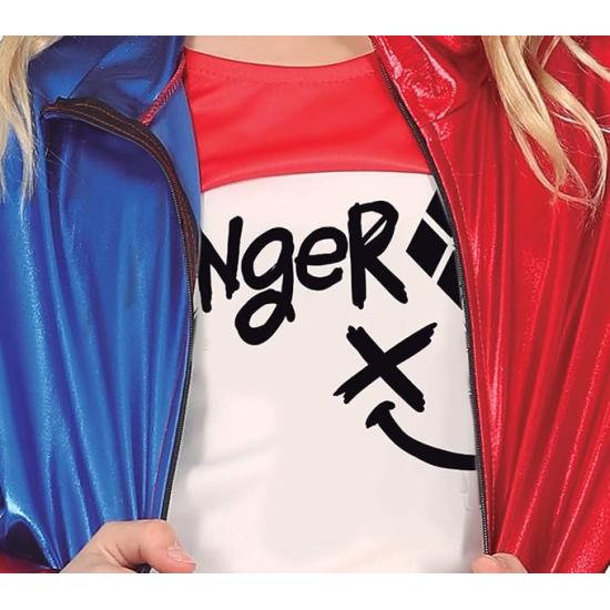 Fantasia de Arlequina para Meninas – Jaqueta, Calça e Camiseta