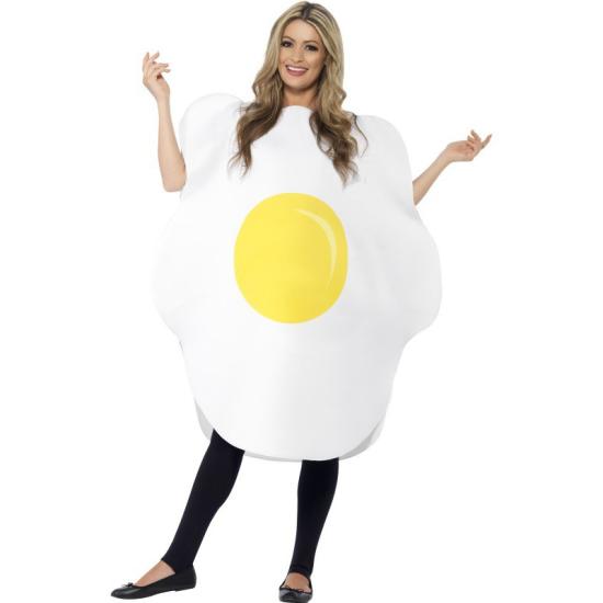 Fantasia de ovo frito adulto