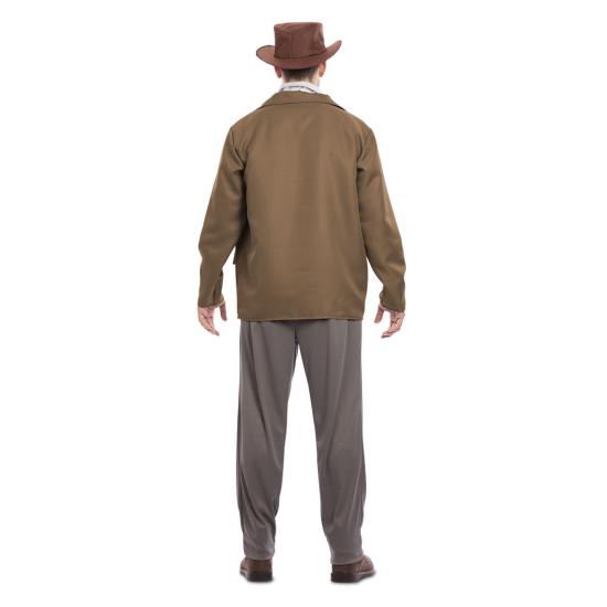 Fato de Indiana Jones de luxo para homem