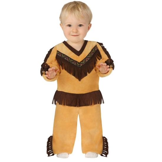 Disfraz de indio apache para bebé