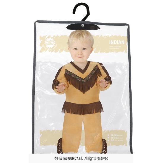 Disfraz de indio apache para bebé