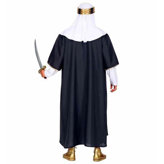 Fato elegante de xeque árabe para adulto