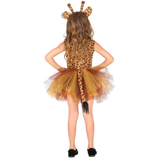 Fato de girafa da selva para menina