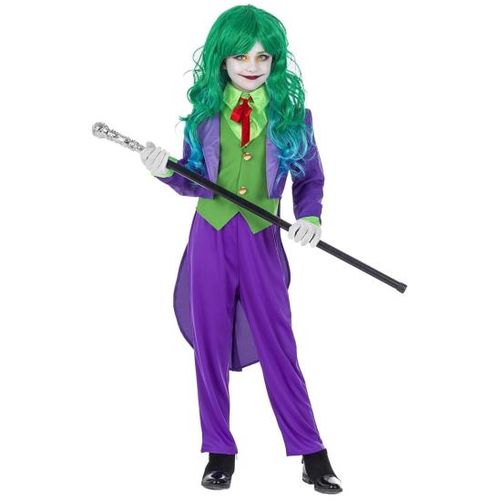 Fato de Coringa para menina Fato de Coringa para menina