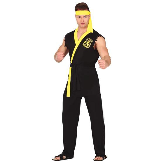 Fato de Cobra Kai para adulto Fato de Cobra Kai para adulto
