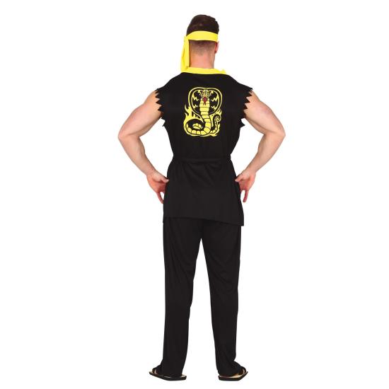 Fato de Cobra Kai para adulto Fato de Cobra Kai para adulto