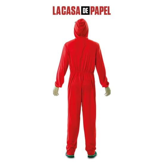 Fantasia La Casa de Papel Ladrão tamanho adulto