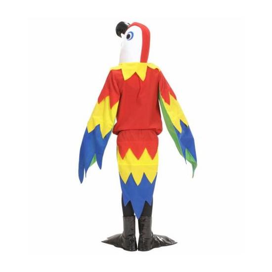 Fantasia de papagaio em tamanho infantil