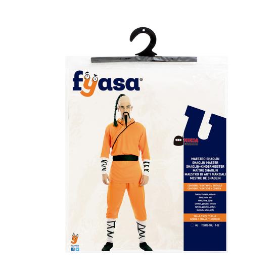 Fantasia de Mestre Shaolin para Homens