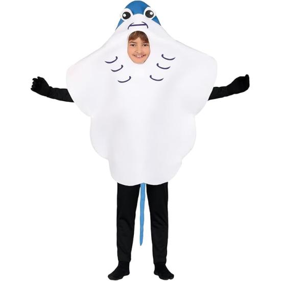Fato de Manta Ray para menino ou menina Fato de Manta Ray para menino ou menina