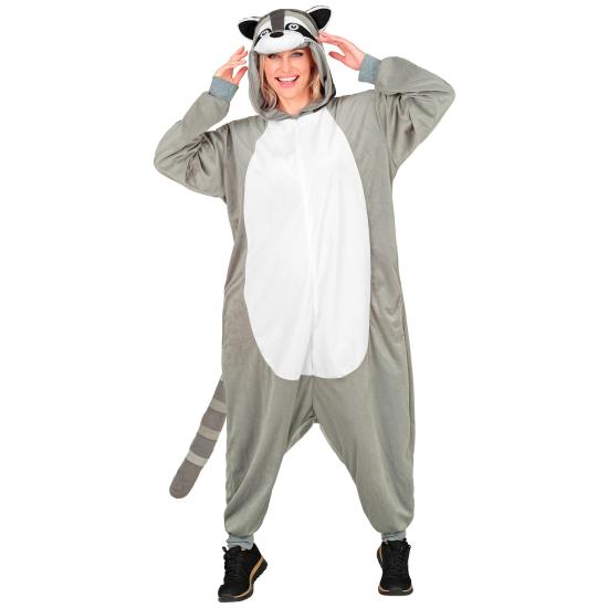 🦝 Fantasia de Guaxinim Unissex para Adultos