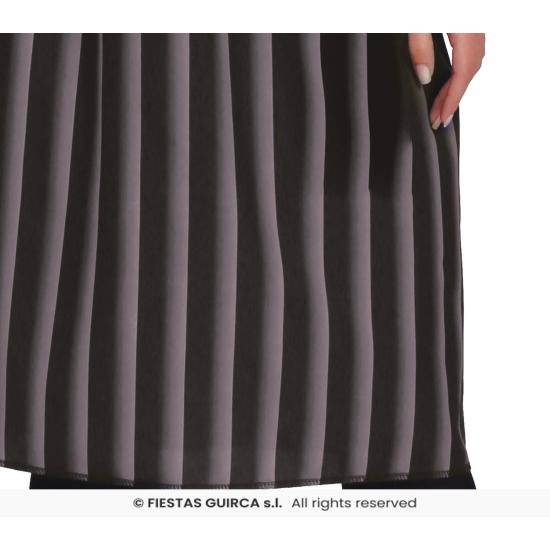 Fato de uniforme escolar Wednesday Addams para menina