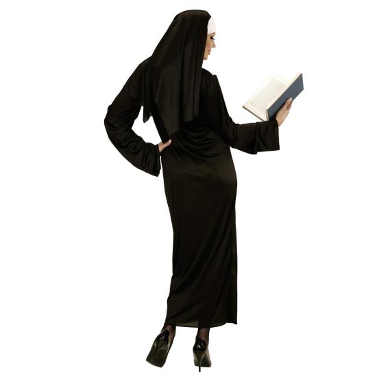 Fantasia de freira adulta unissex.