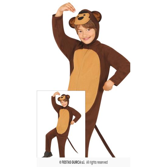 Fantasia de macaco da selva tamanho infantil