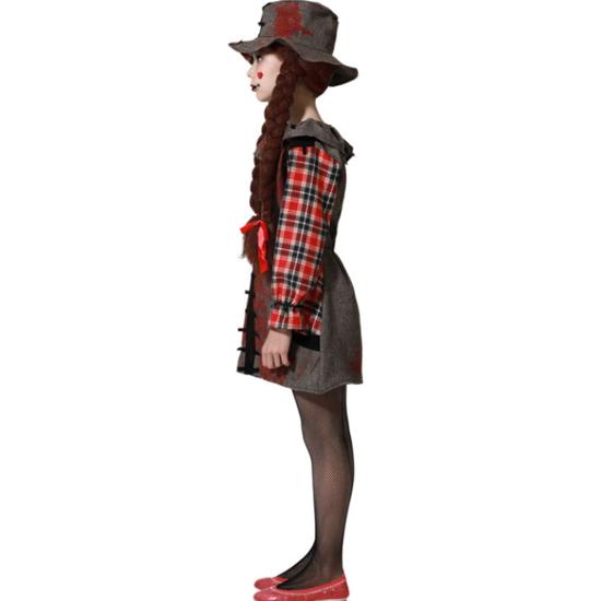 Fantasia de boneca vodu para menina