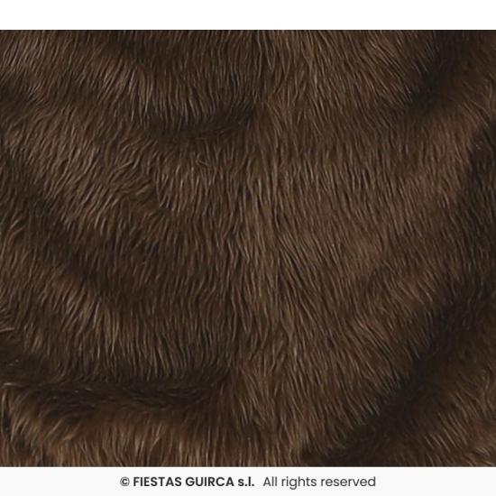 Fato de morcego peludo infantil