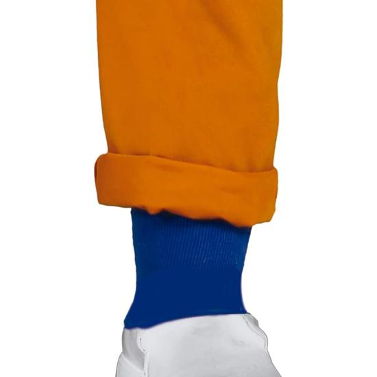 Fantasia Ninja Estilo Mangá para Meninos Laranja e Azul Naruto