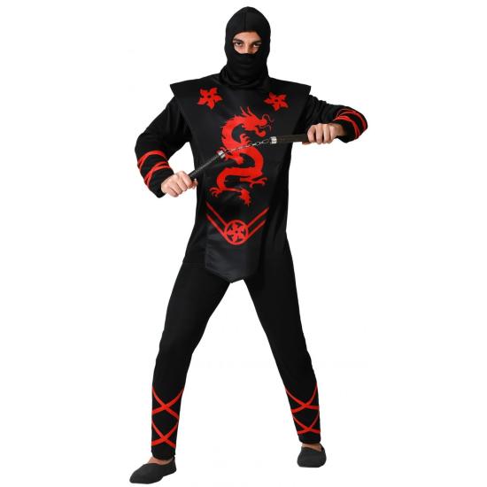 Fato de Ninja Preto para Homem Fato de Ninja Preto para Homem