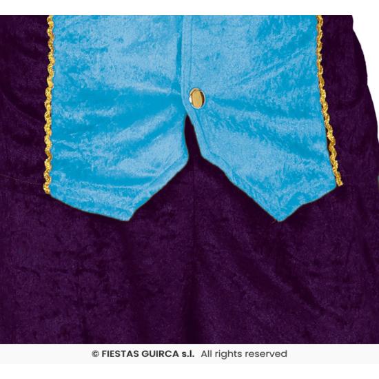 Fato de página real azul adulto Fato de página real azul adulto