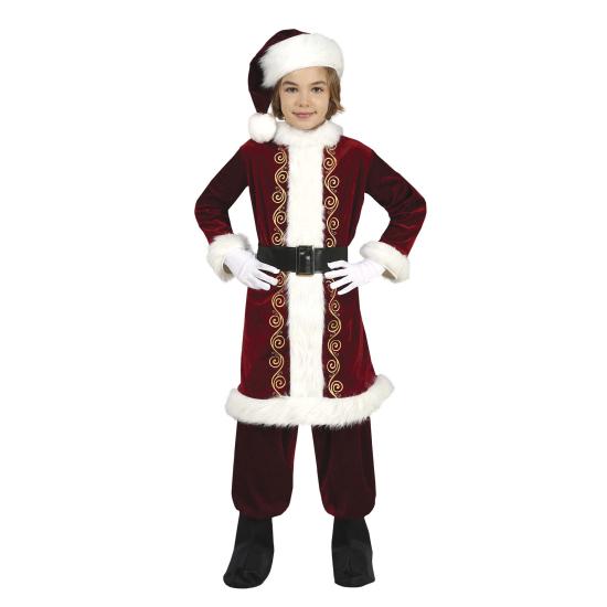 Fantasia infantil de Papai Noel de Natal