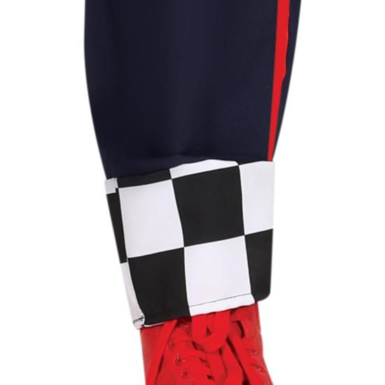Fantasia de piloto de corrida masculino – Macacão de corrida para festas, carnaval e Halloween Fantasia de piloto de corrida masculino – Macacão de corrida para festas, carnaval e Halloween
