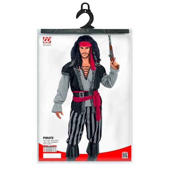 Fantasia de Pirata Masculino - Aventureiro Caribenho Fantasia de Pirata Masculino - Aventureiro Caribenho