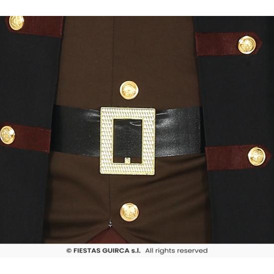 Fantasia de Pirata Preto para Homens **