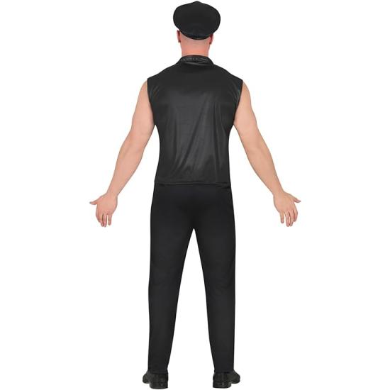 Fantasia adulta de polícia municipal gorda