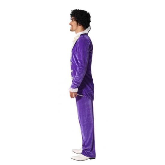 Fantasia de Príncipe "Purple Rain" econômica para homem Fantasia de Príncipe "Purple Rain" econômica para homem