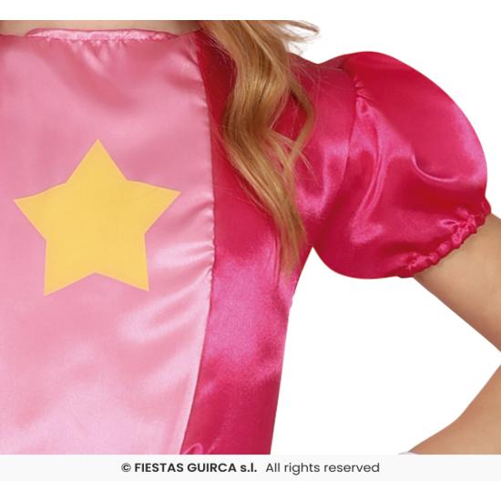 Fato de Princesa Peach Mario para menina Fato de Princesa Peach Mario para menina