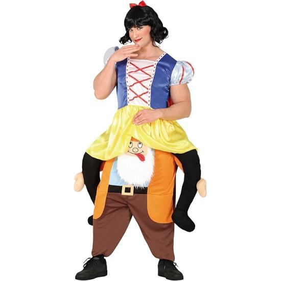 Fato de princesa da neve impertinente para homem