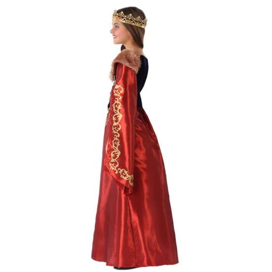 Fato de Rainha Castelo tamanho criança