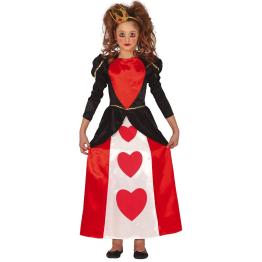 Fato de Rainha de Copas Alice para menina