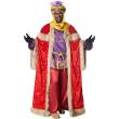 Fantasia de brocado do Rei Baltazar para adultos