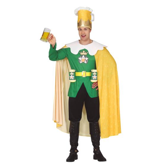 Fantasia de Rei da Cerveja para Adultos