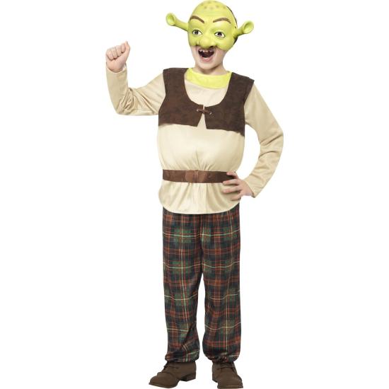 Disfraz de Shrek Lujo para niño