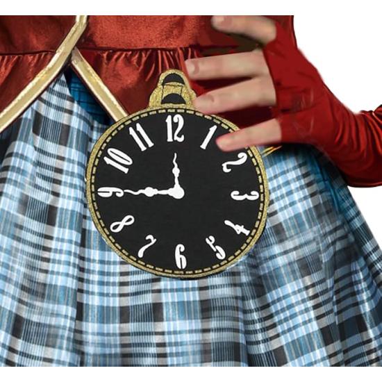 Fantasia de Chapeleira Tic Toc para Mulheres